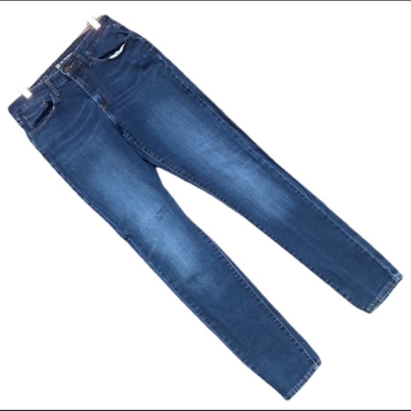 LEVIS Dark Blue High Rise Ankle Skinny Jeans - Picture 1 of 9